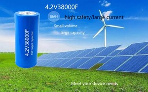 Batterie super condensateur en graphène 4.2V38000F, 8000 <span class=keywords><strong>cycles</strong></span>, courant maximal de 540A, 12V 16V 24V 18AH, condensateur Farad pour banque d'alimentation - Product Image 3