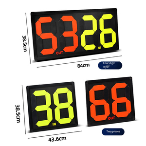 Tablero de visualización de fútbol electrónico de dos lados NumberDisplay Sports Football <span class=keywords><strong>Score</strong></span> Tablero de sustitución electrónica Fútbol - Product Image 2