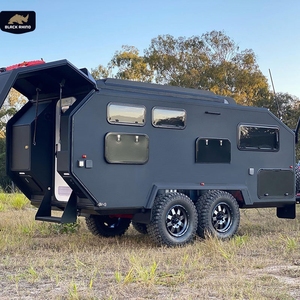 Caravane tout-terrain standard australienne de 22 pieds, <span class=keywords><strong>camping</strong></span>-<span class=keywords><strong>car</strong></span> de luxe pour l'extérieur, facile à déplacer, avec boîte latérale et auvent - Product Image 1
