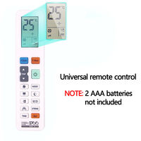 Télécommande universelle de climatiseur du monde entier compatible avec la télécommande de climatiseur Lcd 5000 en 1