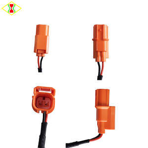 <span class=keywords><strong>สาย</strong></span>อะแดปเตอร์เชื่อมต่อ H11 ตัวเมีย เป็น 2P ตัวผู้ สีส้ม พร้อมปลอกตาข่าย PET ระดับการป้องกันน้ำและฝุ่น IP68 รองรับแรงดัน<span class=keywords><strong>ไฟ</strong></span>ฟ้า 12V 2A สำหรับงานไฟฟ้าในรถยนต์และแผงวงจรพิมพ์ - Product Image 6