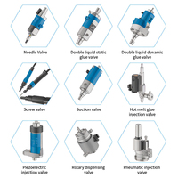 Machine de distribution automatique de colle à trois, quatre ou cinq axes pour silicone, peinture, résine époxy, PU, UV, PVC, colle AB, colle thermofusible et application de doming LED
