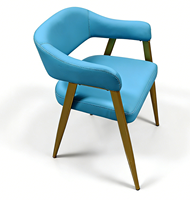 Chaise moderne à prix d'usine, chaise en acier et en fer pour café, restaurant et salon de thé