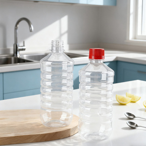 WAIN Kunden spezifische Verpackungs flaschen für Getränke und Gewürze aus <span class=keywords><strong>PET</strong></span>-Kunststoff in Lebensmittel qualität mit Schraub verschluss und Aufkleber oberfläche - Product Image 3