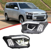 HOSI Autopartes para Toyota Probox, Faros Delanteros 2012 2014+, Conjunto de Faros Delanteros LED Probox, Luz de Señalización, Luz de Giro, DRL