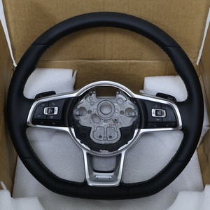 <span class=keywords><strong>Volante</strong></span> de Cuero para VW <span class=keywords><strong>Golf</strong></span> <span class=keywords><strong>4</strong></span> 5 6 7 7.5 GTI MK7 MK5 Polo 6R Scirocco Jetta Tiguan T6 Passat B6 B7 B8 - Product Image 3