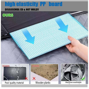 Tompo Hard Bottom <b>Dog</b> <b>Car</b> Seat <b>Cover</b> <b>For</b> <b>Dogs</b> Pet Backseat Cove <b>Dog</b> <b>Car</b> Seat <b>Cover</b> - Product Image 4