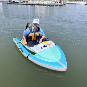 EPP + PVC elettrico Go Kart Mini Rush Wave Boat 6-18KW Karting Jet elettrico Kart Boat - Product Image 1