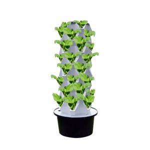 2025 nuevo material ABS <span class=keywords><strong>de</strong></span> grado alimenticio mejorado <span class=keywords><strong>cultivo</strong></span> sin suelo 48/60 plantas disponibles torre <span class=keywords><strong>de</strong></span> <span class=keywords><strong>cultivo</strong></span> conjunto completo - Product Image 1