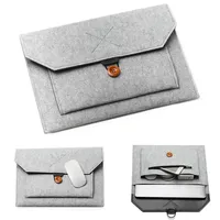 Housse ultralégère pour ordinateur portable Housse pour tablette portable Pochette multi-poches Sacoche pour ordinateur portable compatible avec mallette