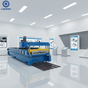 เครื่องขึ้นรูปกระเบื้องหลังคาชั้นเดียวและเครื่องขึ้นรูปโลหะ บริการ OEM ODM เครื่องขึ้นรูปแผ่น<span class=keywords><strong>หลังคา</strong></span>เคลือบฟิล์ม - Product Image 1