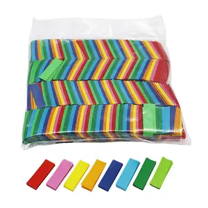 High Quality Confetti Multicolor Flameproof Neatly Stacked Paper Tissue for Concert Birthday Party
