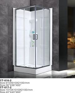 ใหม่อะคริลิคผนังห้องน้ำห้องอาบน้ำ Enclosure และฐานฝักบัว Surround ชุด - Product Image 2