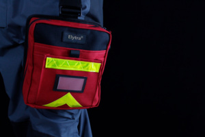 Kit de Escuadrón Bolsa de Pierna para Equipo de Rescate Bombero Brigada Primeros Auxilios Bolsa Médica Herramienta Bolsa Modular Nylon Poliéster Rojo Unisex CR - Product Image 4