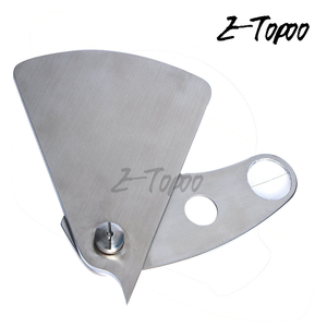 उच्च गुणवत्ता वाले पंखे के आकार का वेल्ड गेज सेल्टर वेल्डिंग गेज/वेल्डिंग मापने वाला उपकरण स्टेनलेस स्टील 304 - Product Image 6