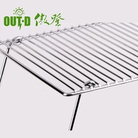 Gril portatif de BBQ de charbon de bois pliant le gril extérieur de Barbecue pour le camping Pinnic