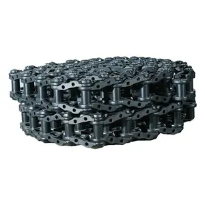 track chain With group Bolt Pc30 Excavator E330 E325 E320 Steel Tracks Chain With Shoe For Caterpillar Kubota Dcf Komatsu