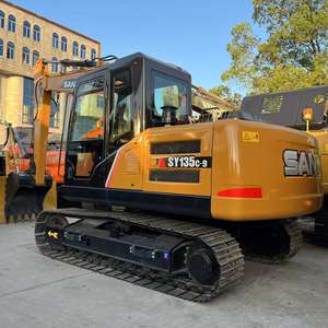 Excavatrice hydraulique Sany SY135C de 13 tonnes, modèle d'occasion SY135 à prix avantageux, équipement de construction SY135C-9 SY135C-8 - Product Image 4