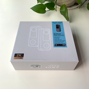 ออดวิดีโออัจฉริยะ 3mp รุ่นกลางคืนความละเอียด 2k พร้อมกล้องออด wifi เสียงสองทาง - Product Image 4