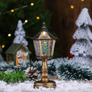 Adornos Navideños Clásicos de Plástico, Luces Nocturnas Musicales Brillantes, Decoraciones Creativas de Año Nuevo, Regalos de <span class=keywords><strong>Navidad</strong></span> - Product Image 2