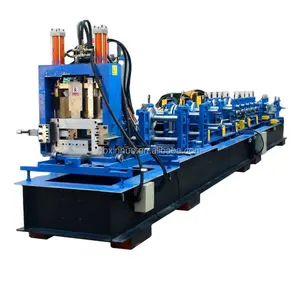 Xinnuo Manuel Semi-Automatique ou Entièrement Automatique CZ PURLIN ROLL FORMING LINE