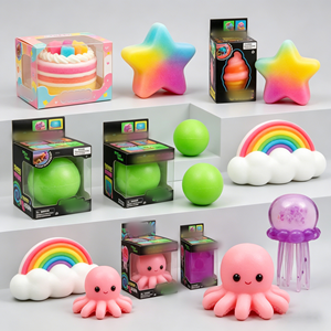 Need Ohh Nice Cube Juguetes Sensoriales Antiestrés de Compresión Lenta, Cubo de Gelatina para Alivio de Estrés y Ansiedad - Product Image 3