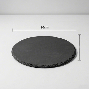 Platos <span class=keywords><strong>de</strong></span> Ardesia <span class=keywords><strong>Pizarra</strong></span> chinos redondos <span class=keywords><strong>de</strong></span> 30cm para buffet y <span class=keywords><strong>ducha</strong></span> Piatto Platos <span class=keywords><strong>De</strong></span> <span class=keywords><strong>Pizarra</strong></span> Pizarras Platos <span class=keywords><strong>de</strong></span> China - Product Image 5