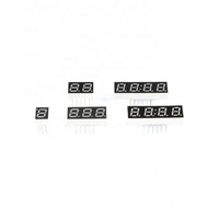 10 pièces 0.28 pouces Tube numérique affichage LED 7 segments 1/ 2/3/4 bits horloge chiffre rouge cathode commune Anode