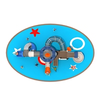 Vente directe usine : Ensemble d'équipements de jeu d'extérieur commercial UFO pour enfants, tout-petits, parcs et écoles