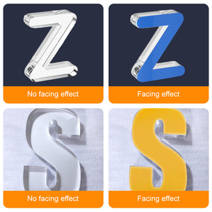 Tùy chỉnh lớn pha lê chữ Acrylic Bảng chữ cái cho tường - Product Image 3