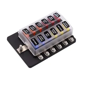 Automotive 12v Fuse Box Car Replacement 12way Fuse Box For Boat