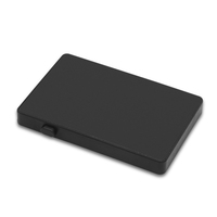 Dienqi — porte-cartes de crédit en aluminium, portefeuille Slim pour cartes de poche avant, design Pop-up, jusqu'à 6 cartes