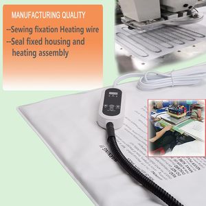 Pet sưởi ấm pad với LED hiển thị mềm có thể giặt Fleece Bìa cài sẵn nhiệt độ thời gian cho Chó & Mèo - Product Image 3