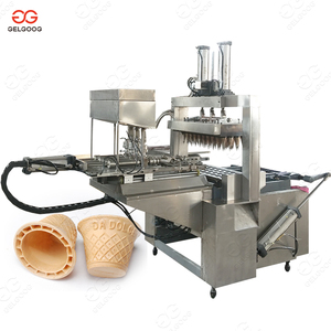 In vendita a caldo bello stampi wafer cono gelato formando machine|cone facendo linea di produzione. Che forma wafer cono gelato - Product Image 5