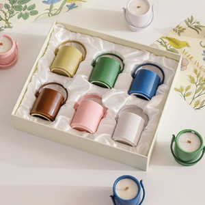 Ensemble cadeau de bougies parfumées de luxe botanique pour les fêtes et Thanksgiving, bougies parfumées pour mariage, bougies parfumées longue durée - Product Image 1