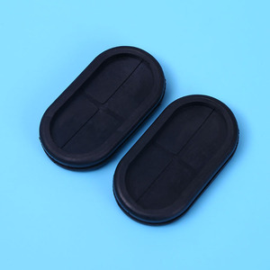 Oval Rubber Sealing <b>Ring</b> For Wiring Harness Protection Long Waist Shape - Product Image 2