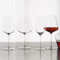 Verres à vin de Bourgogne en cristal sans plomb ultra-minces faits à la main de haute qualité, alternative à Zalto, design minimaliste, 801-900 ml