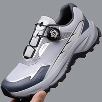 Chaussures de randonnée pour hommes, confortables et souples, avec bande élastique, 2 couleurs en stock, petites commandes acceptées, livraison rapide