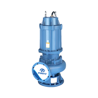 Pompe à eaux usées submersible industrielle WQ 380V 600 mètres cubes par heure, corps en fonte, pour le traitement des eaux usées, fabriquée en Chine