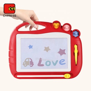 Tablero de dibujo de escritura con sello educativo, tablero de aprendizaje de dibujo magnético - Product Image 5