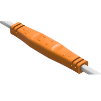 Câble en PVC basse tension DC à 2 cœurs avec connecteur rapide mâle et femelle Contact en cuivre pour alimentation de panneau lumineux à LED