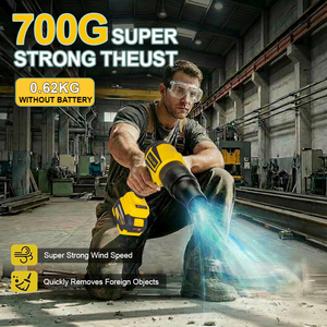 TALADO Attrezzatura Industriale/Fai-da-te <span class=keywords><strong>per</strong></span> Rimozione Polvere e Soffiaggio Neve con Motore Brushless a Batteria al Litio, Turbina a Basso Rumore, 700g di Potenza Eolica - Product Image 3