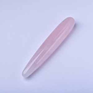 أحجار كريمة كريستالية من الكوارتز الوردي الطبيعي ، هدية شفاء للنساء - Product Image 5