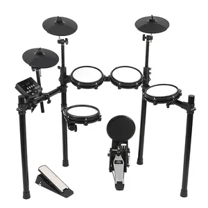 Hot Sale New Style Cheap Price Mesh Toms Silicone Kick Drum Electric Drum kit Drum Set