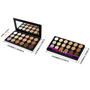 Private Label Wasserdichte Creme <span class=keywords><strong>Concealer</strong></span> Palette Volle Abdeckung 24 Stunden lang anhaltende Creme <span class=keywords><strong>Concealer</strong></span> Cremige <span class=keywords><strong>Concealer</strong></span> Palette - Product Image 6