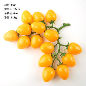 Faux Fruit Tomate Modèle Petite Tomate Affichage Article Photographie Éducation Précoce Jouet Décoration En Plastique Artificielle <span class=keywords><strong>Cerise</strong></span> Tomate - Product Image 3