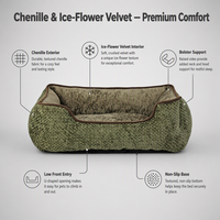 Offre Spéciale Hiver : Lit Canapé Écologique Moderne pour Chien et Chat, Tapis de Canapé Amovible et Lavable, Nid pour Animaux de Compagnie