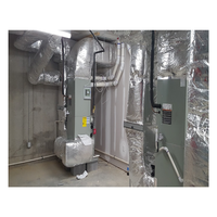 Tuyau flexible isolé en fibre de verre de conception moderne ISOKING pour système HVAC, en aluminium rose avec laine