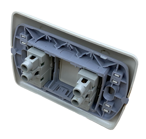 Wholesale Bh Series White 10a Panel Wall Switch 2 Billing Control Power Switch for Mexico Market