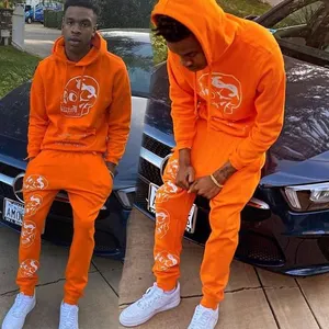 Quality hooded tracksuit in Fashionable Variants 
